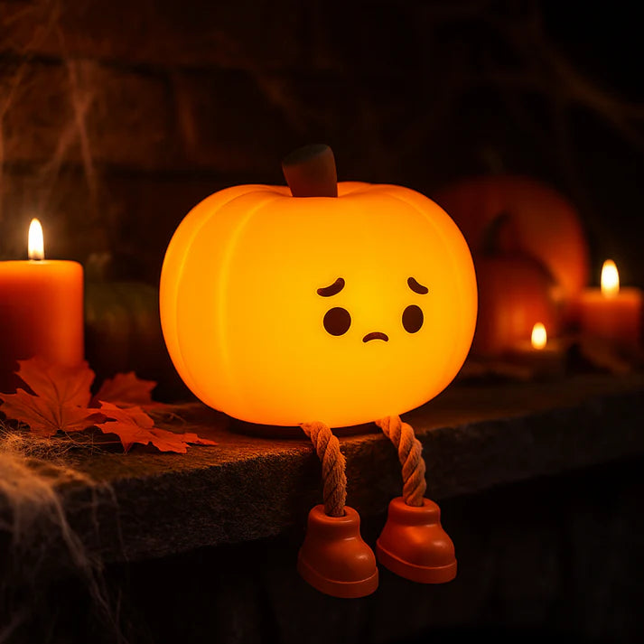 Adorable Pumpkin Night Light Special for Kids